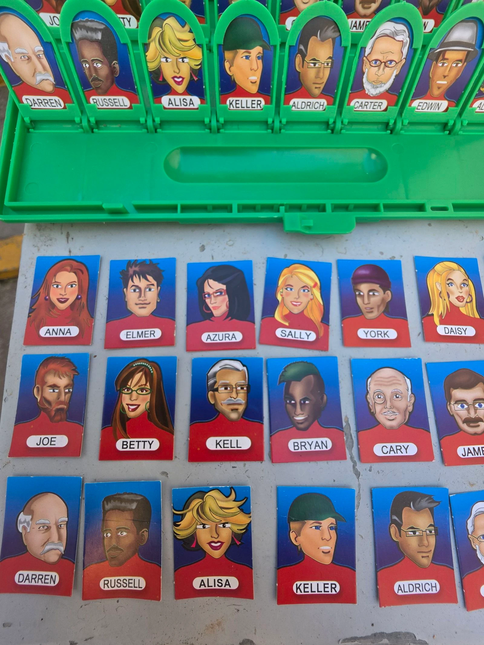 Jeu « Identikit », Qui est qui ? – photo 4